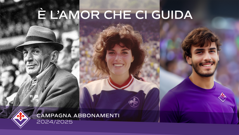 campagna abbonamenti fiorentina 24/25